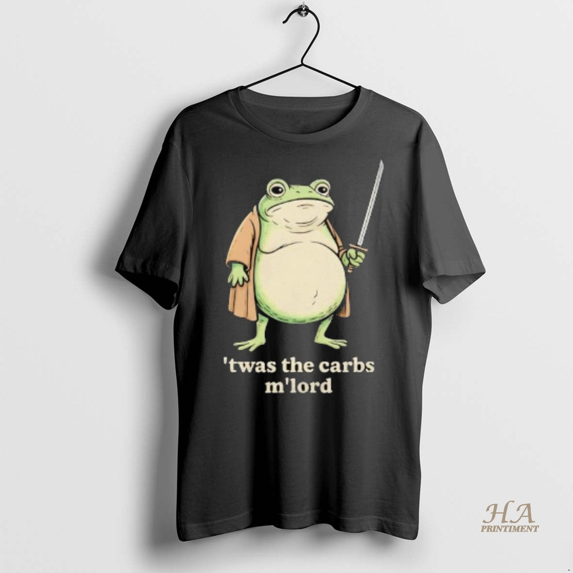 Official Frog Twas The Carbs Mlord Meme Shirt