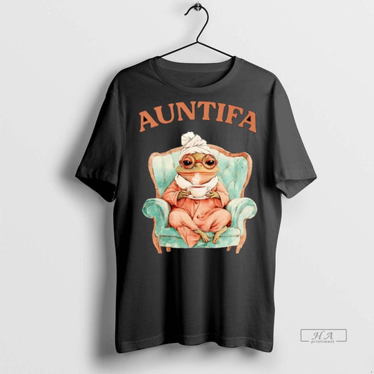 Official Frog Auntifa Antifa Shirt