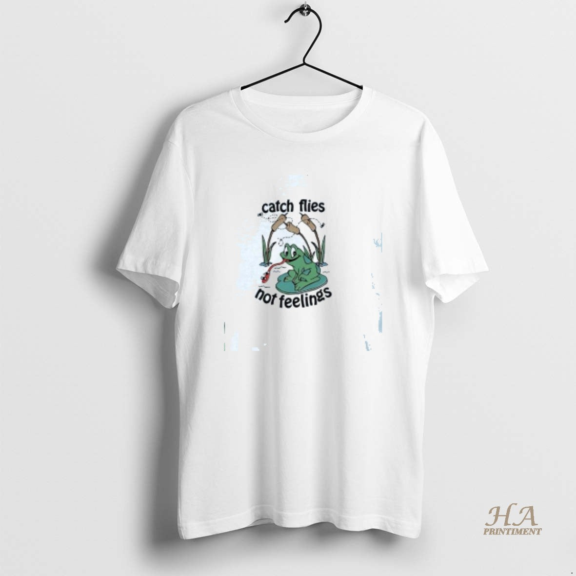 Official Frog On The Bone Catch Flies Not Feelings