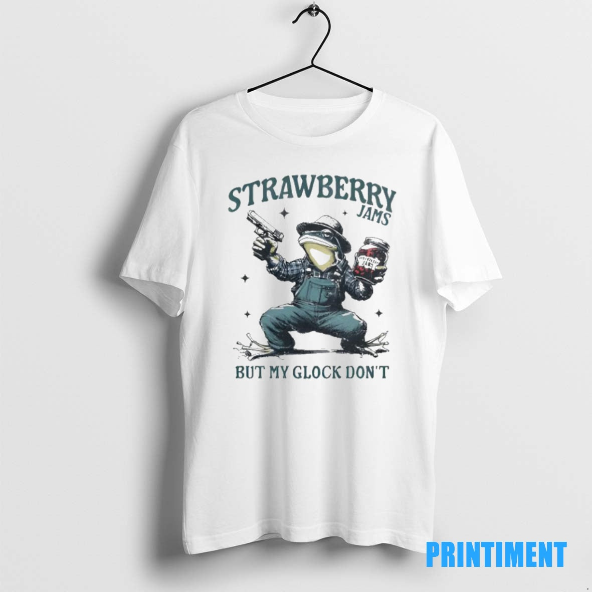 Official Frog Strawberry Jams But My Glock Dont Tee Sweater