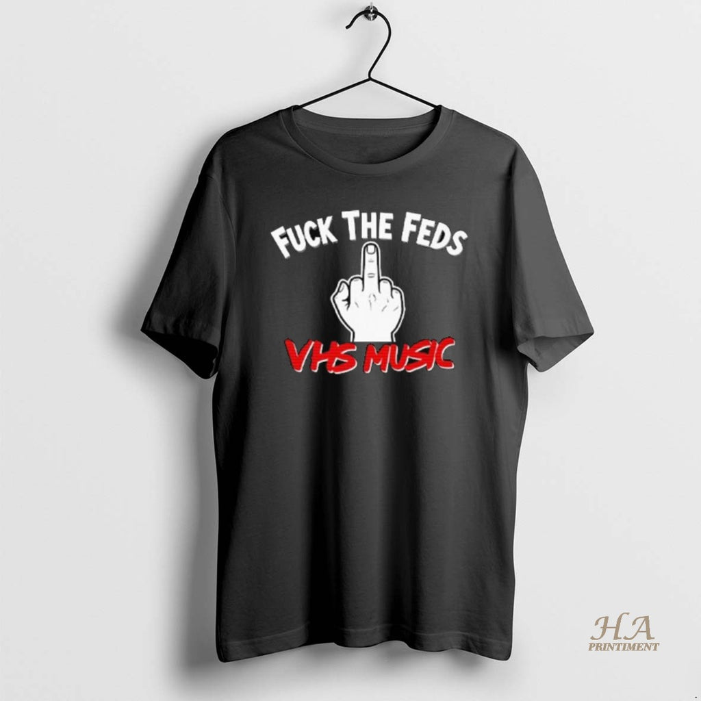 Official Fuck The Feds Vhs Music Long Sleve
