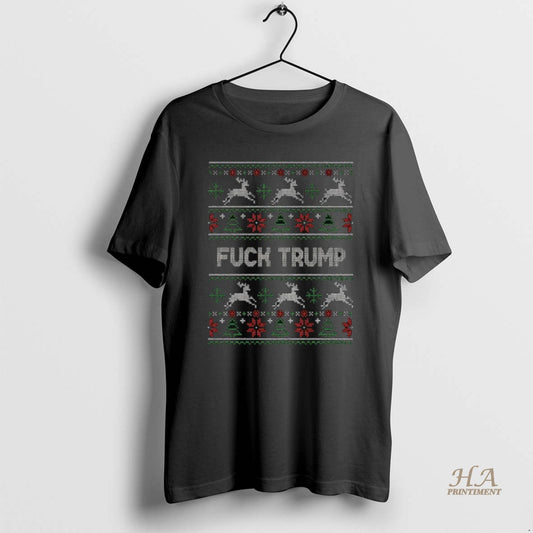 Official Fuck Trump Anti Trump Ugly Christmas