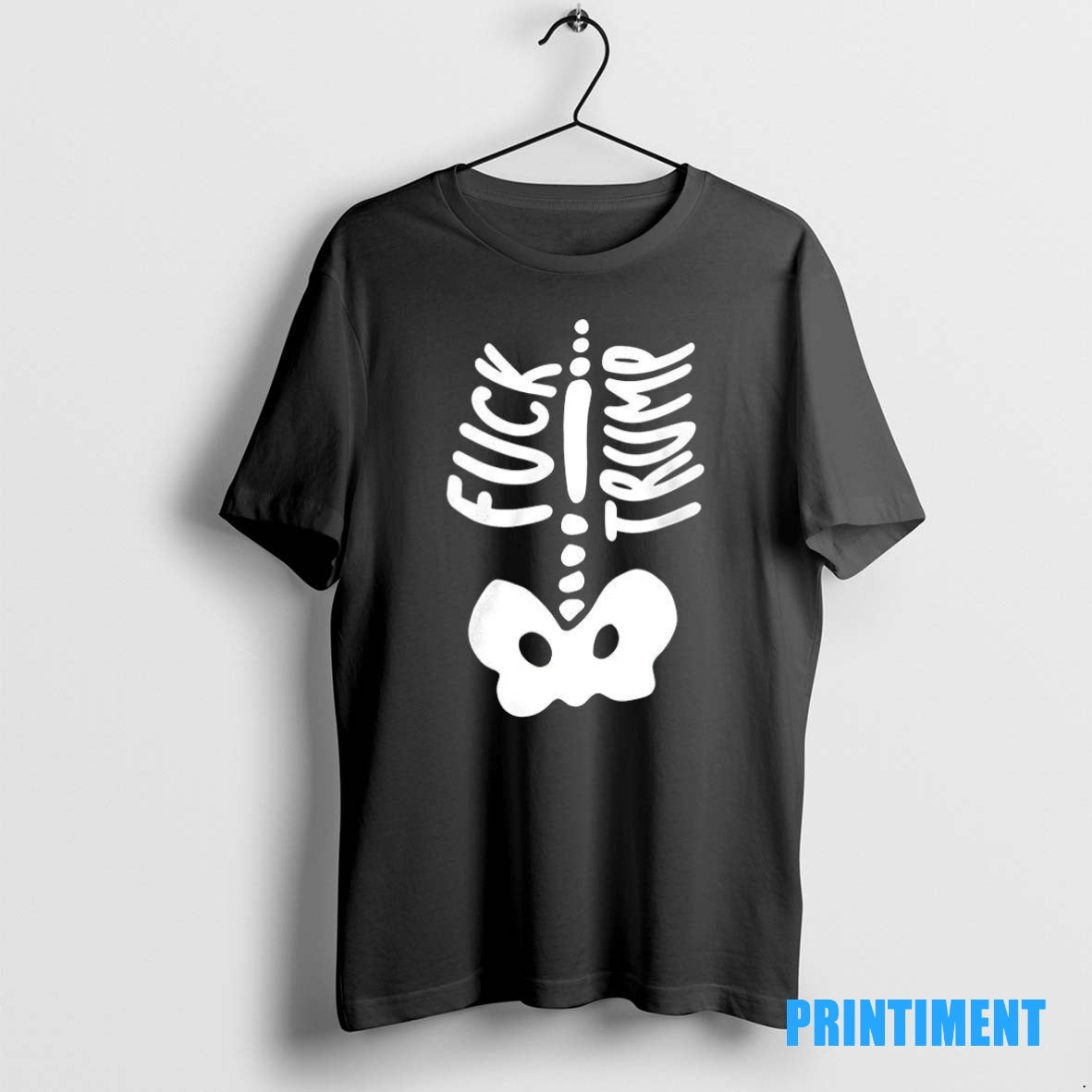 Official Fuck Trump Skeleton Bone For Halloween 2025 Tee Sweater