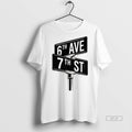 Official Funny 6 7 Meme 6th Ave 7th St Shirt