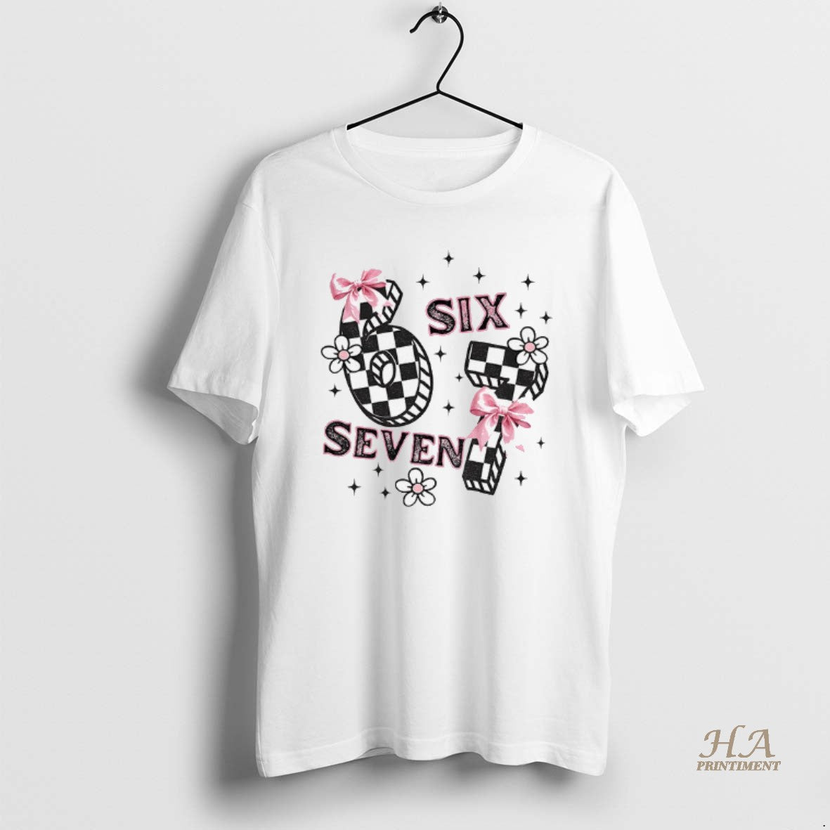 Official Funny 6 7 Meme Six Seven Girly Coquette