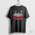 Official Funny Los Angeles Dodgers 2025 World Series Champs Skyline