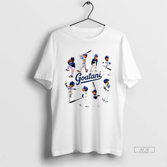 Official Funny Los Angeles Dodgers Shohei Ohtani Mini Goatani