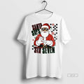Official Funny Santa Christmas Santa Says Six Seven Hip Hop Shirt