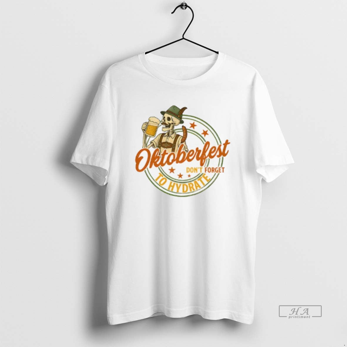 Official Funny Skeleton Beer Lover German Oktoberfest Drinking Team Dont Forget To Hydrate