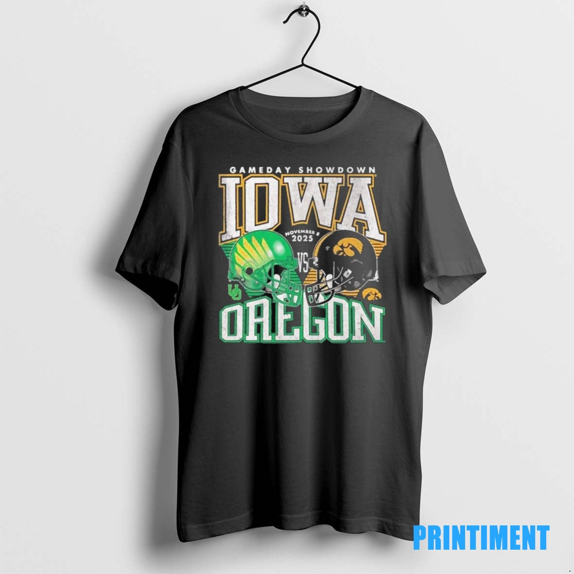 Official Gameday Showdown Football Iowa Vs Oregon 2025 Tee Sweater