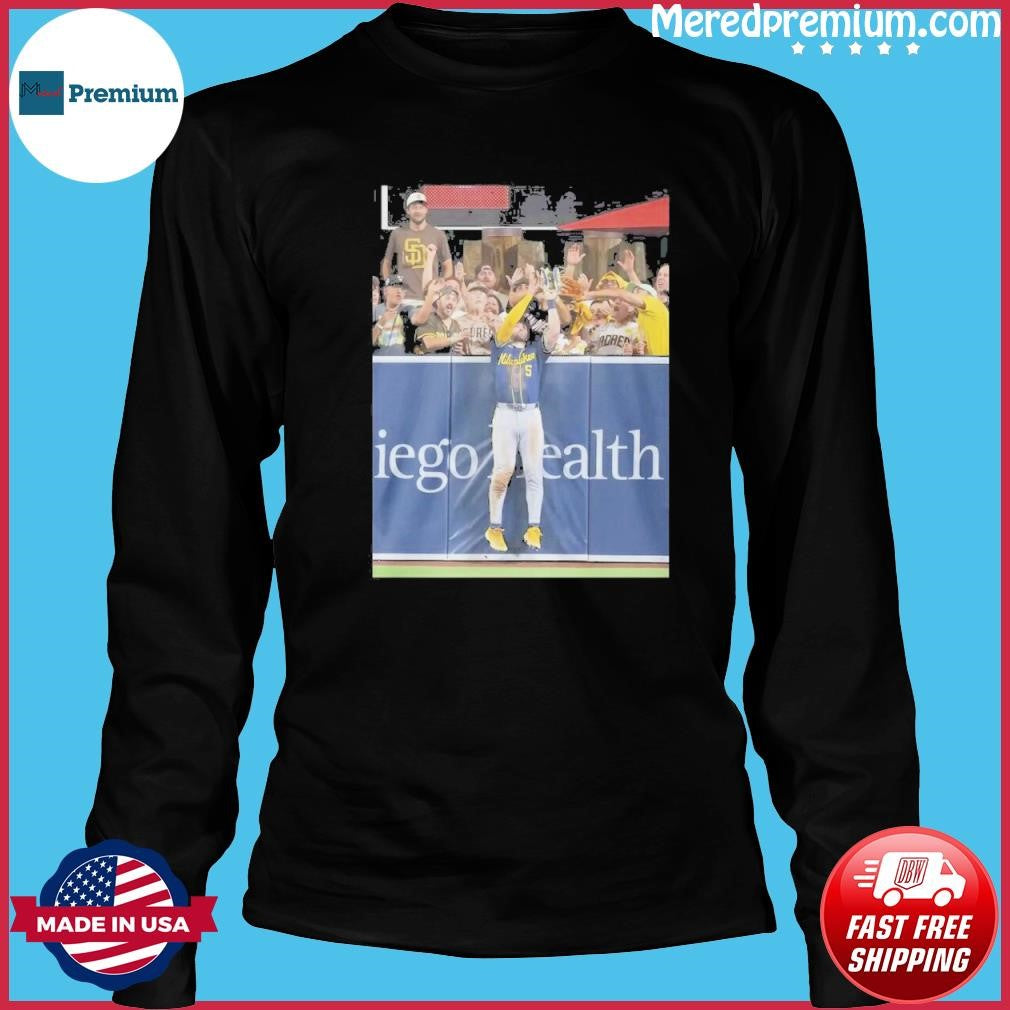 Garrett Mitchell Robbery Home Run Game 4 Shirt