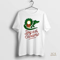 Official Gator Wreath Joy To The Swamp Christmas