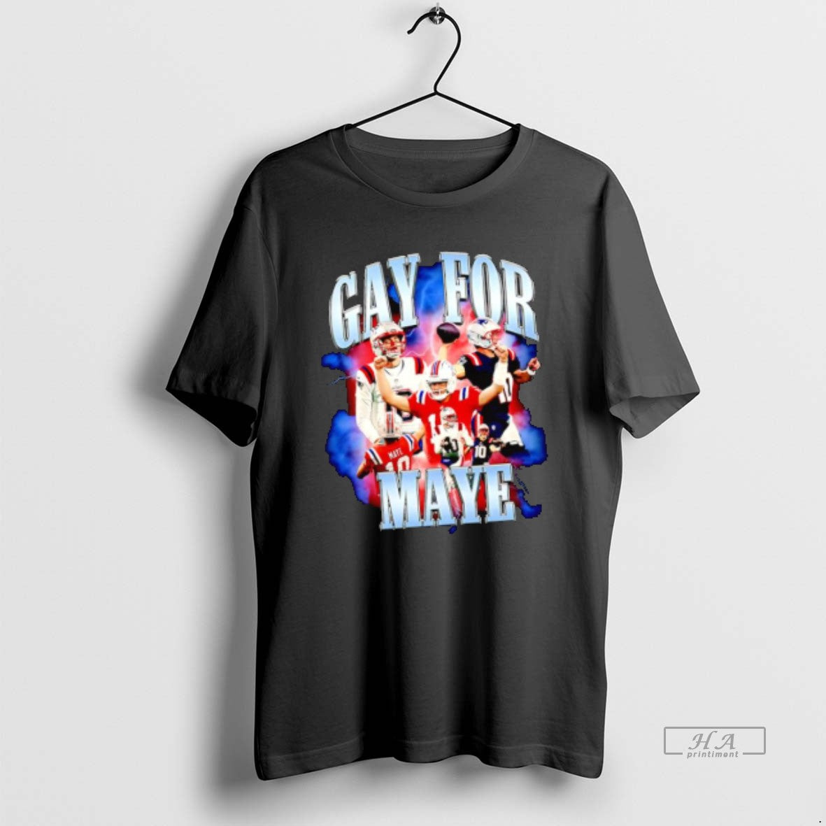 Official Gay For Drake Maye Player Fan Graphic