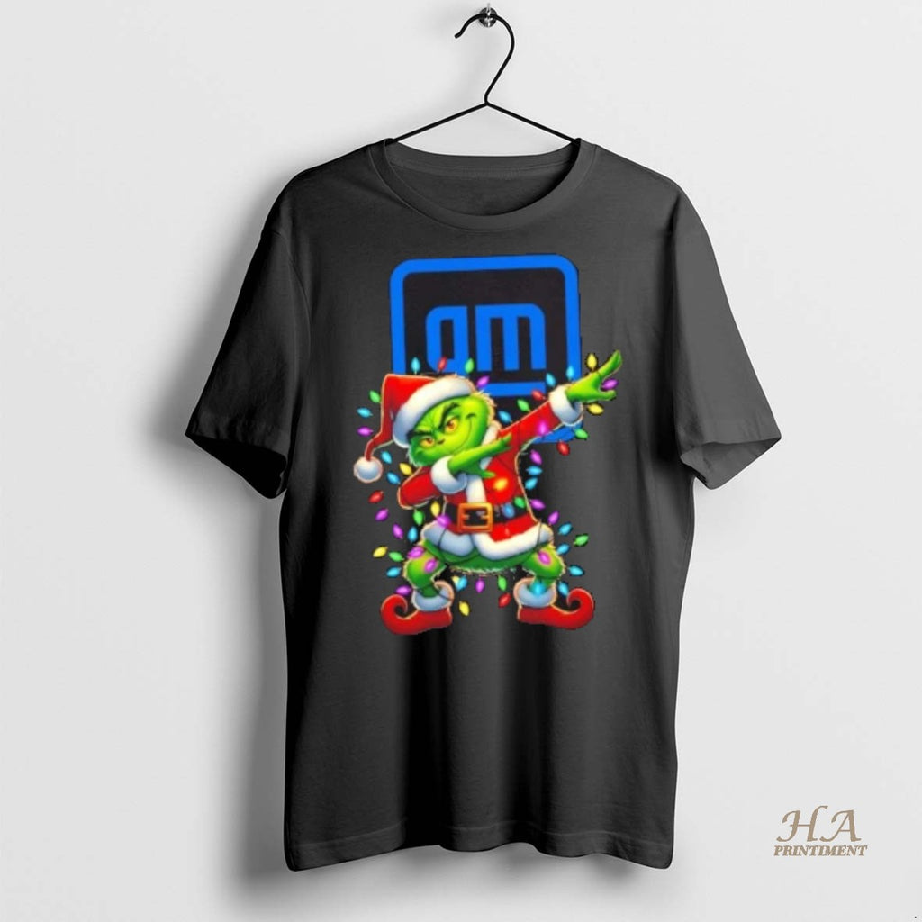 Official General Motors X Grinch Dabbing Merry Christmas Shirt