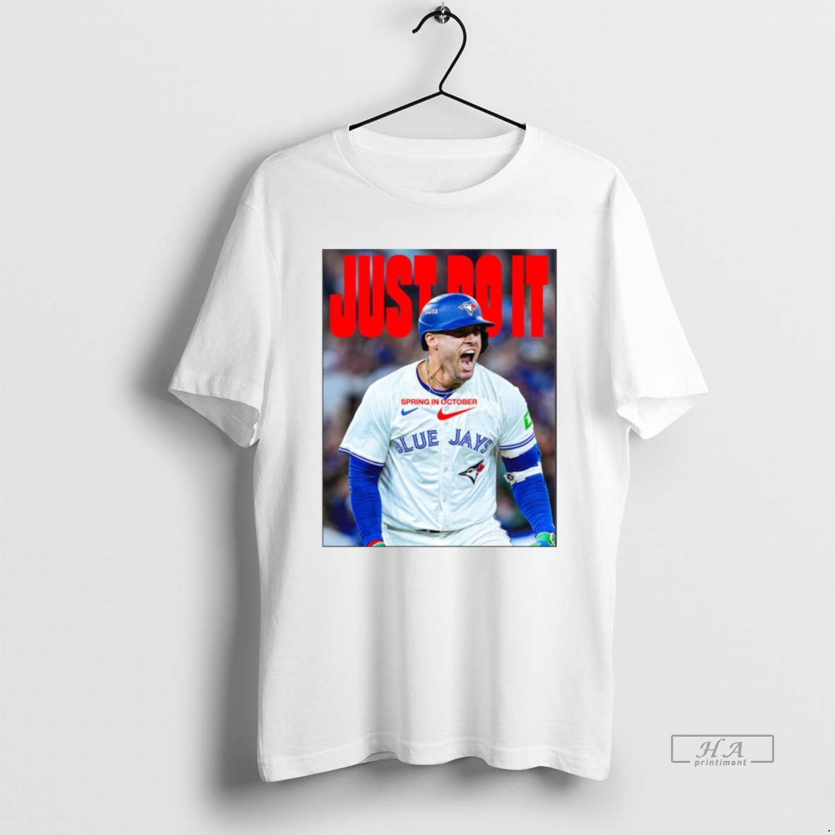 Official George Springer Celebrates Spring In October Toronto Blue Jays Mlb World Series 2025 Just