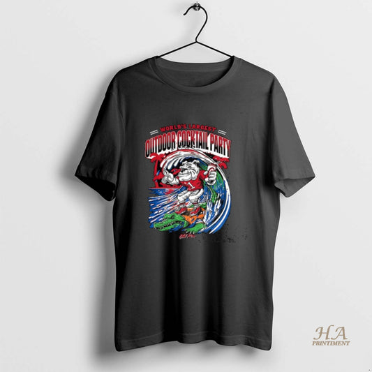 Official Georgia Bulldogs Vs Florida Gators Worlds Largest Outdoor Cocktail Party Mascot