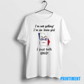 Official Georgia Map Im Not Yelling Im An Iowa Girl I Just Talk Loud Tee