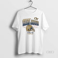 Official Georgia Tech Yellow Jackets Sting Em Atlanta Ga Helmet Logo
