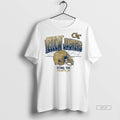 Official Georgia Tech Yellow Jackets Football Helmet Grid Sting Em Atlanta Ga Shirt