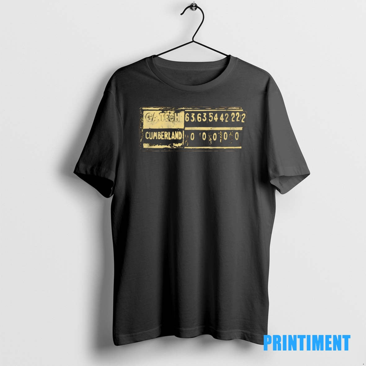 Official Georgia Tech Yellow Jackets Score Cumberland Tee Sweater