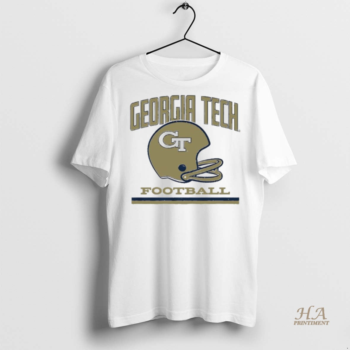 Official Georgia Tech Football Helmet Shirt