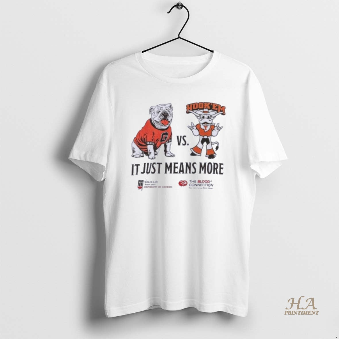 Official Georgia Vs Texas 2025 It Just Means More Mascot