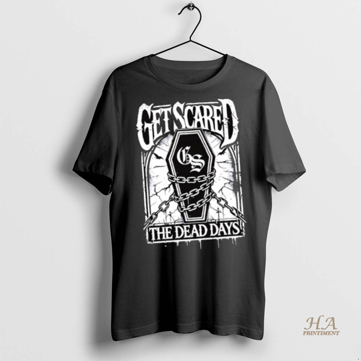 Official Get Scared Coffin The Dead Days Shirt
