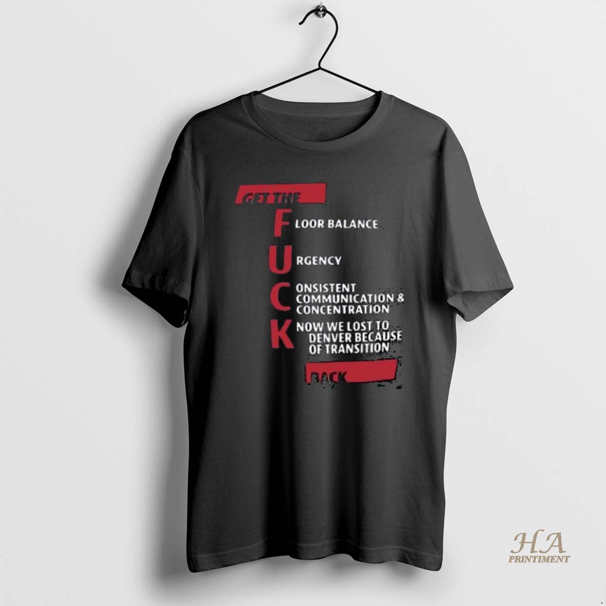 Official Get The Fuck Back Tee Steve Kerr