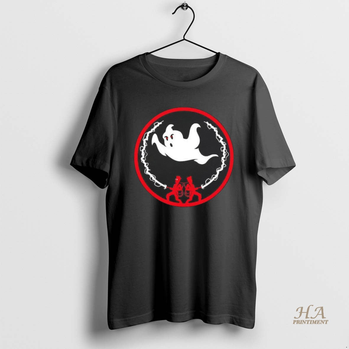 Official Ghostbusters Buffalo Sabres Mashup Halloween Blackshirt