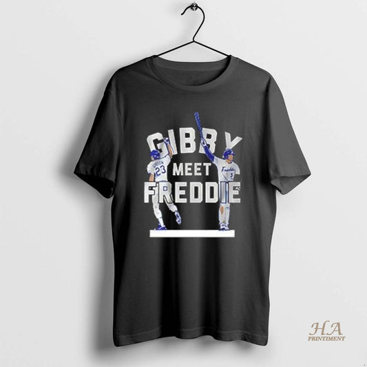 Official Gibby Meet Freeman And Kirk Gibson La Dodgers