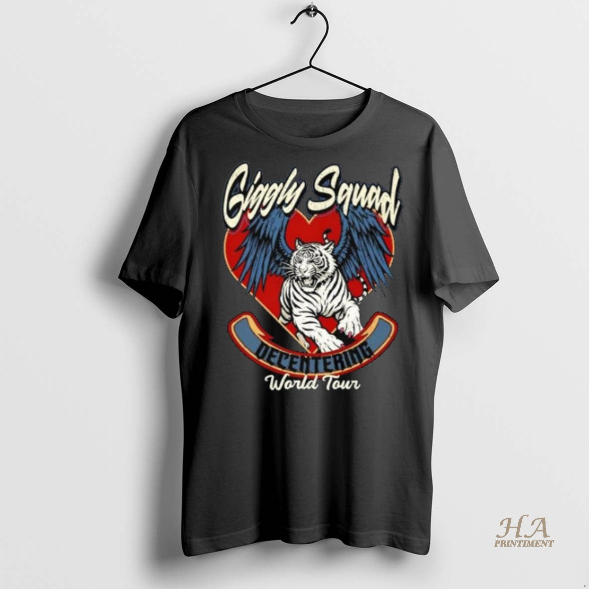 Official Giggly Squad Decentering World Tour 2025 Long Sleve Shirt