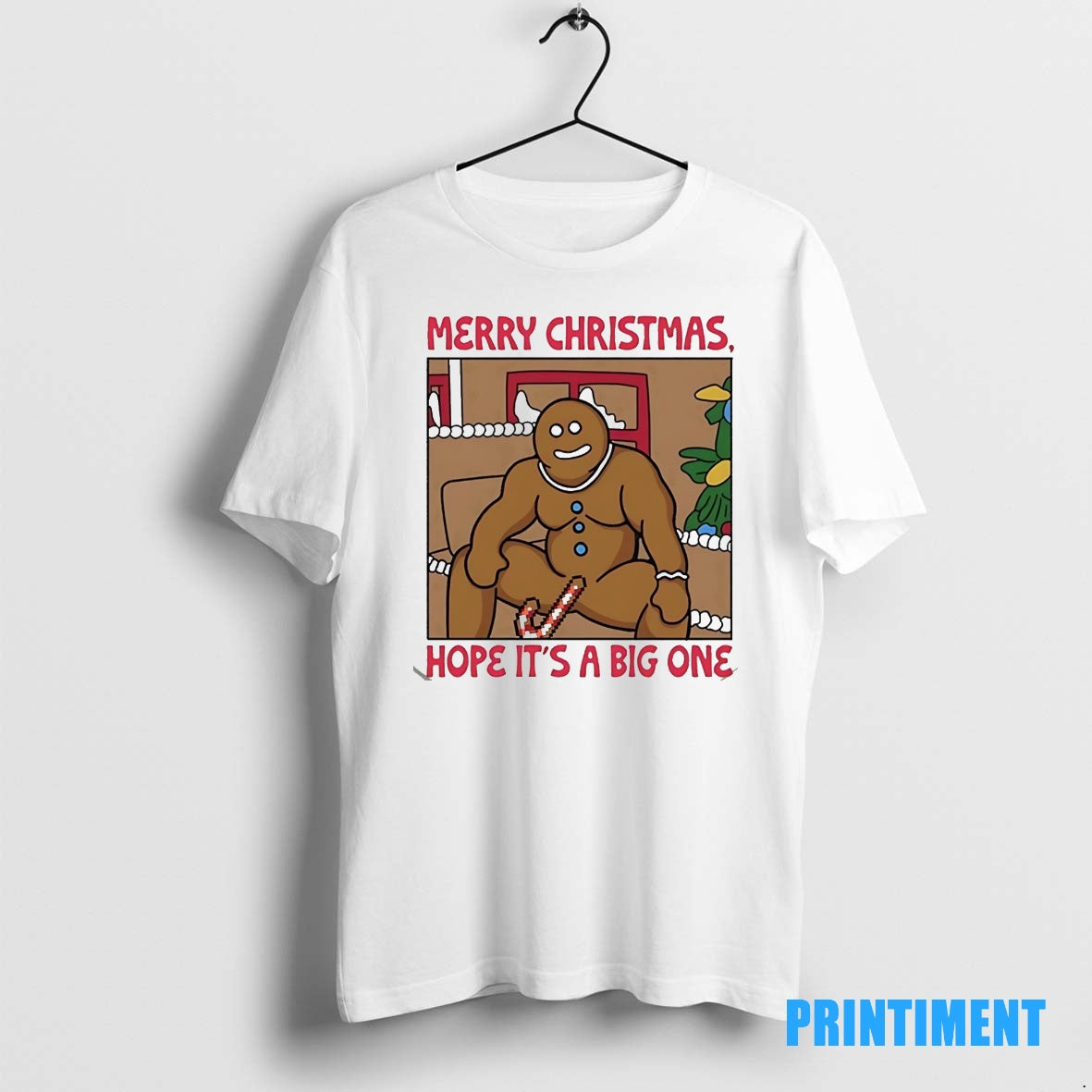Official Gingerbread Merry Christmas Hope Its A Big One Tee Sweater