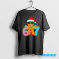 Official Gingerbread Six Seven 67 Ice Cream Christmas Tee Sweater