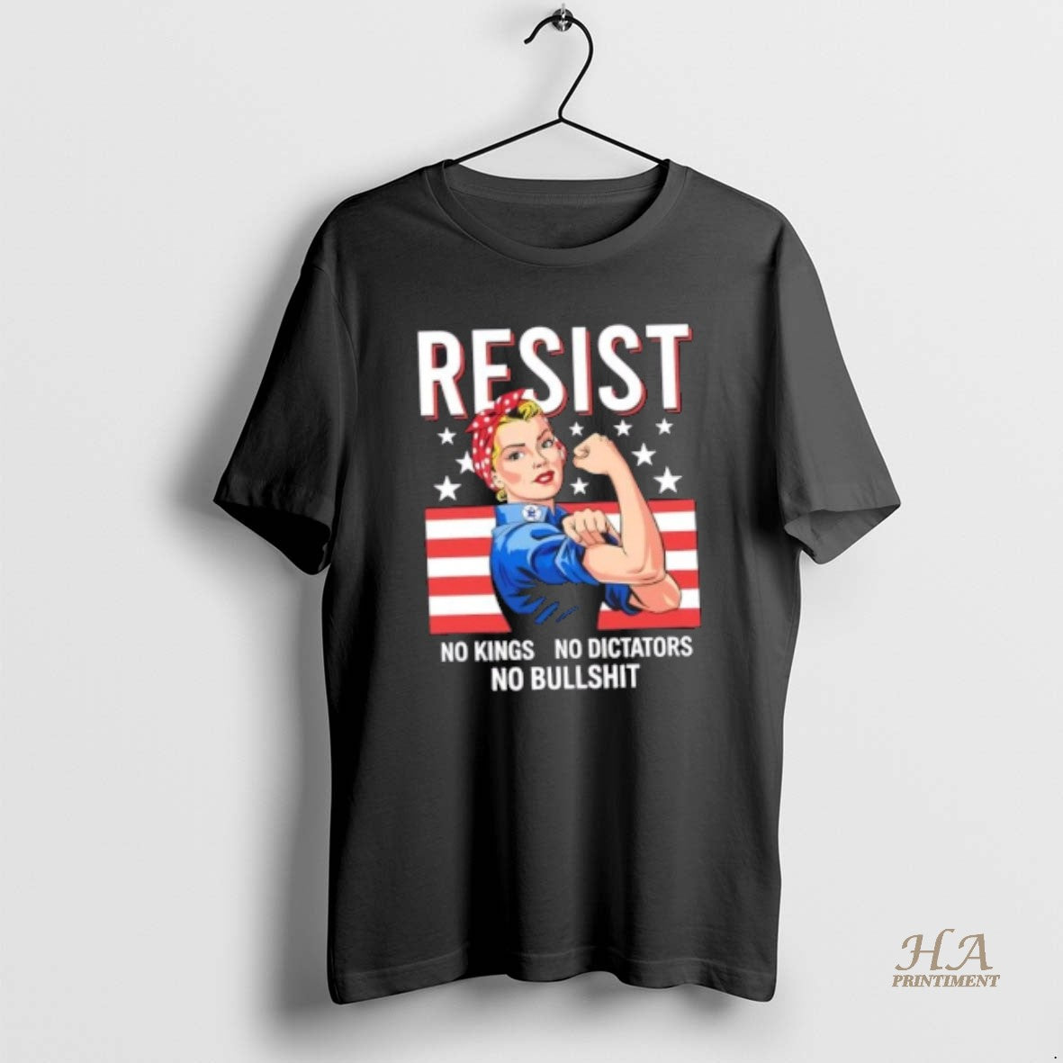 Official Girl Stronger Resist No Kings No Dictators No Bullshit