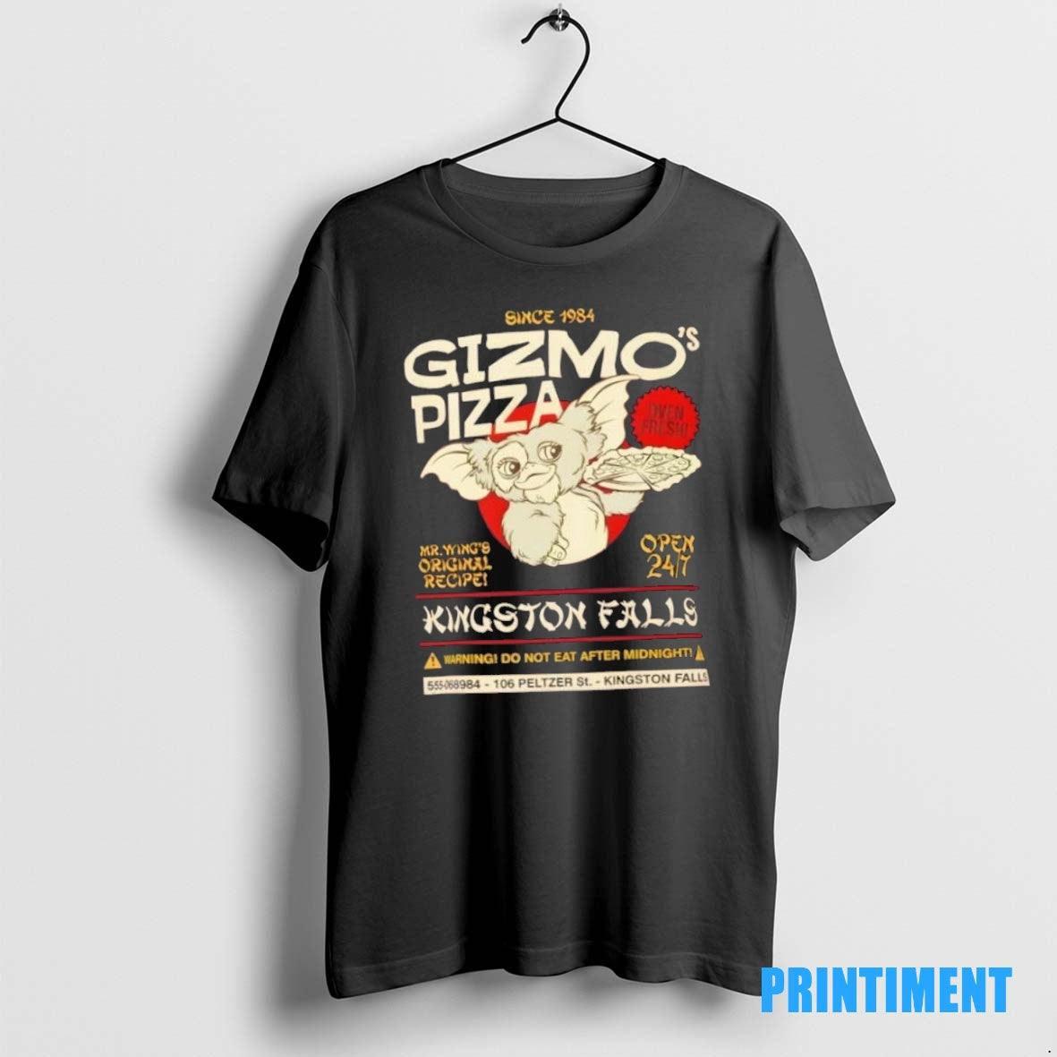 Official Gizmos Pizza Funny Retro Parody Tee Sweater