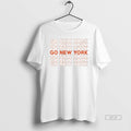 Official Go New York Stacked Ny Knicks