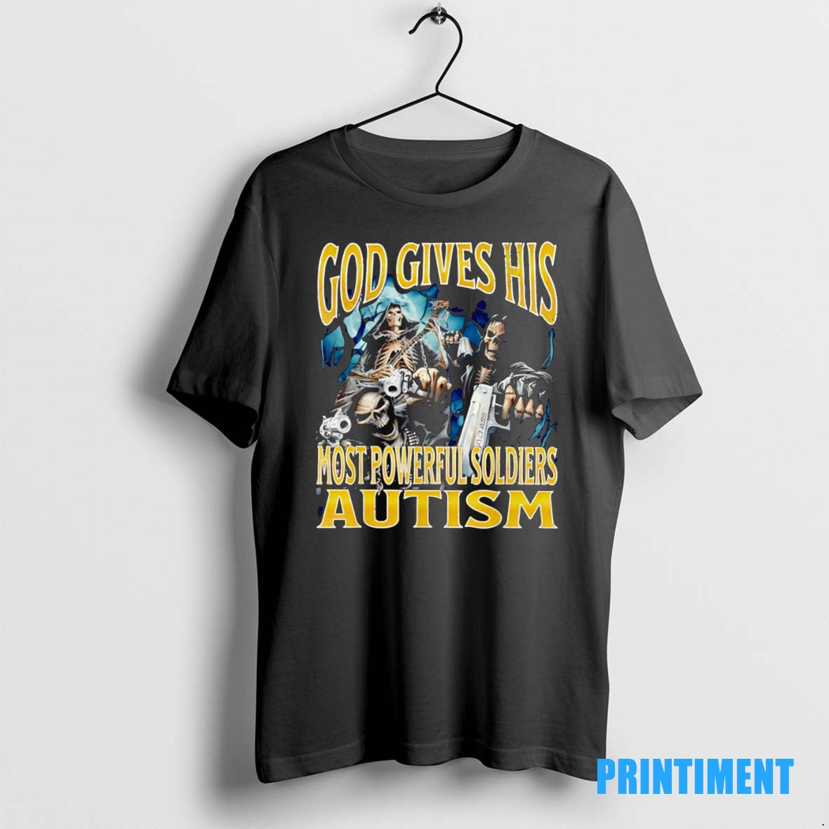 Official God Give His Most Powerful Soldiers Autism Tee Sweater