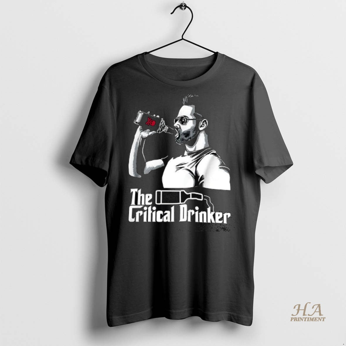 Official Godfather The Critical Drinker Logo Shirt