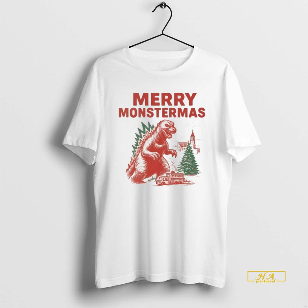 Official Godzilla Merry Monstermas Christmas