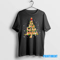 Official Golden Retriever Christmas Tree Tee Sweater