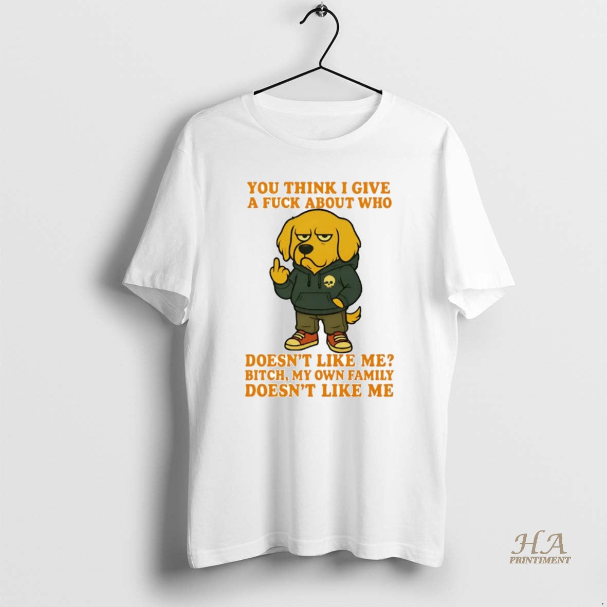Official Golden Retriever You Think I Give A Fuck