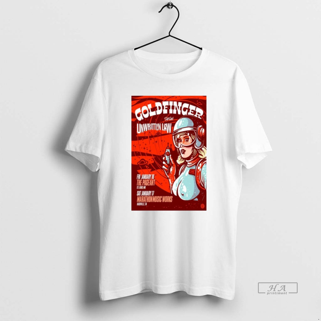 Official Goldfinger With Unwritten Law January 16 17 2026 Shows