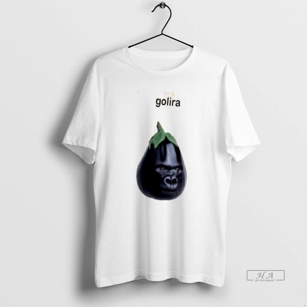 Official Golira Eggplant Funny Graphic