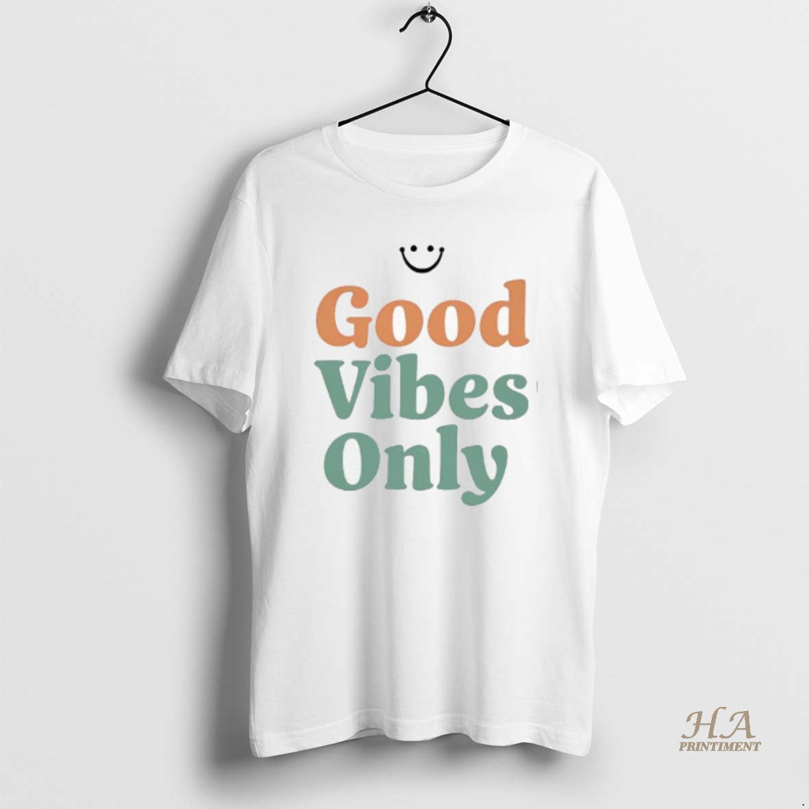 Official Good Vibes Only Retro Smile