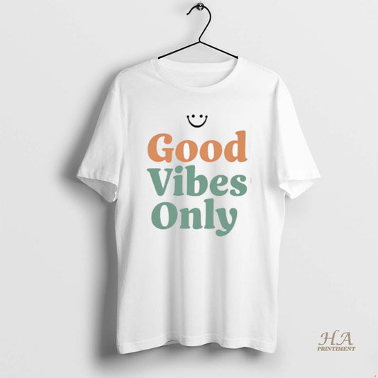 Official Good Vibes Only Retro Smile