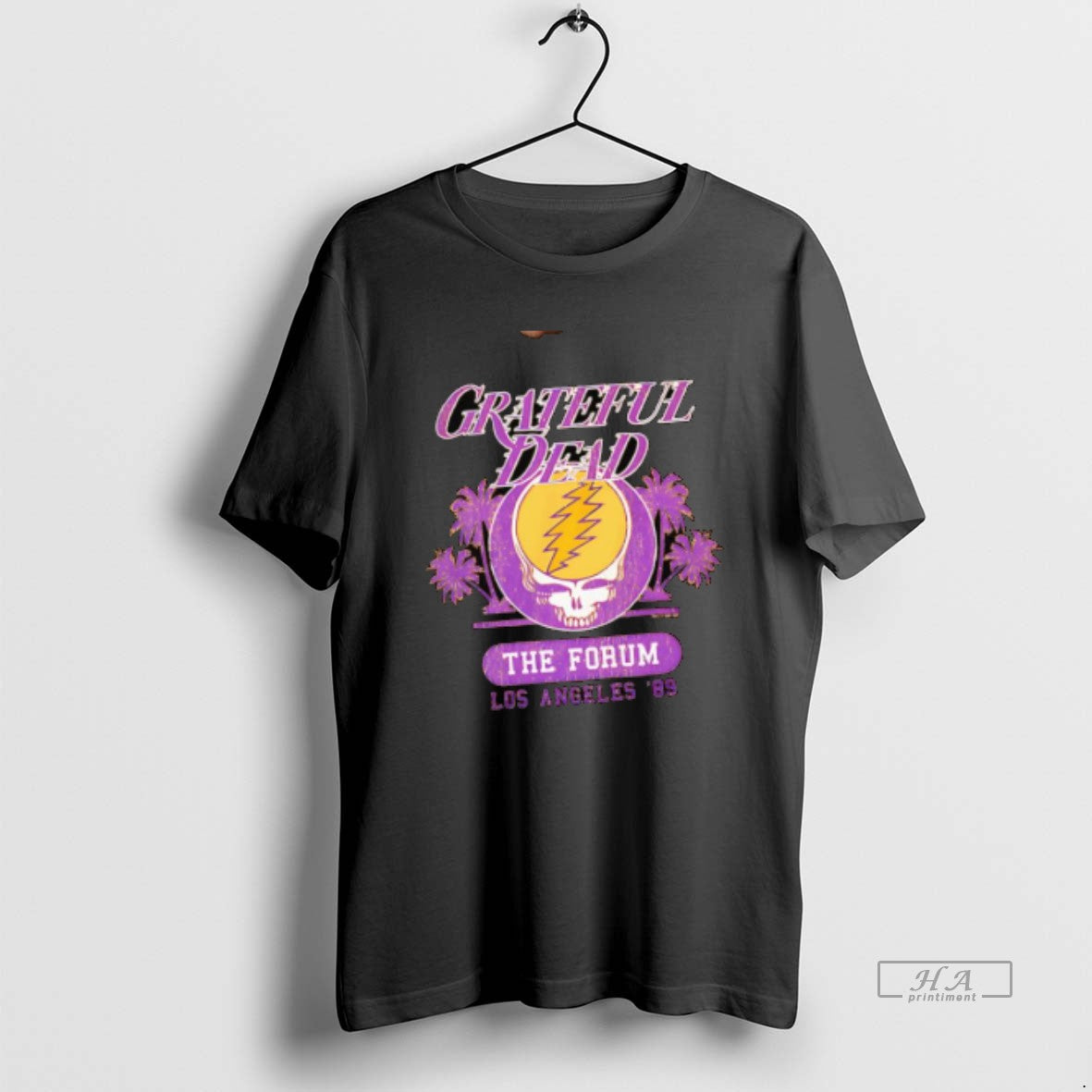 Official Grateful Dead Los Angeles 1989 The Forum February Logo
