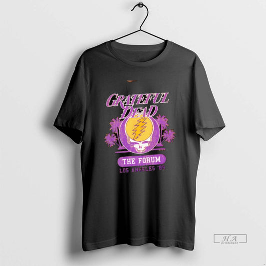 Official Grateful Dead Los Angeles 1989 The Forum February Logo