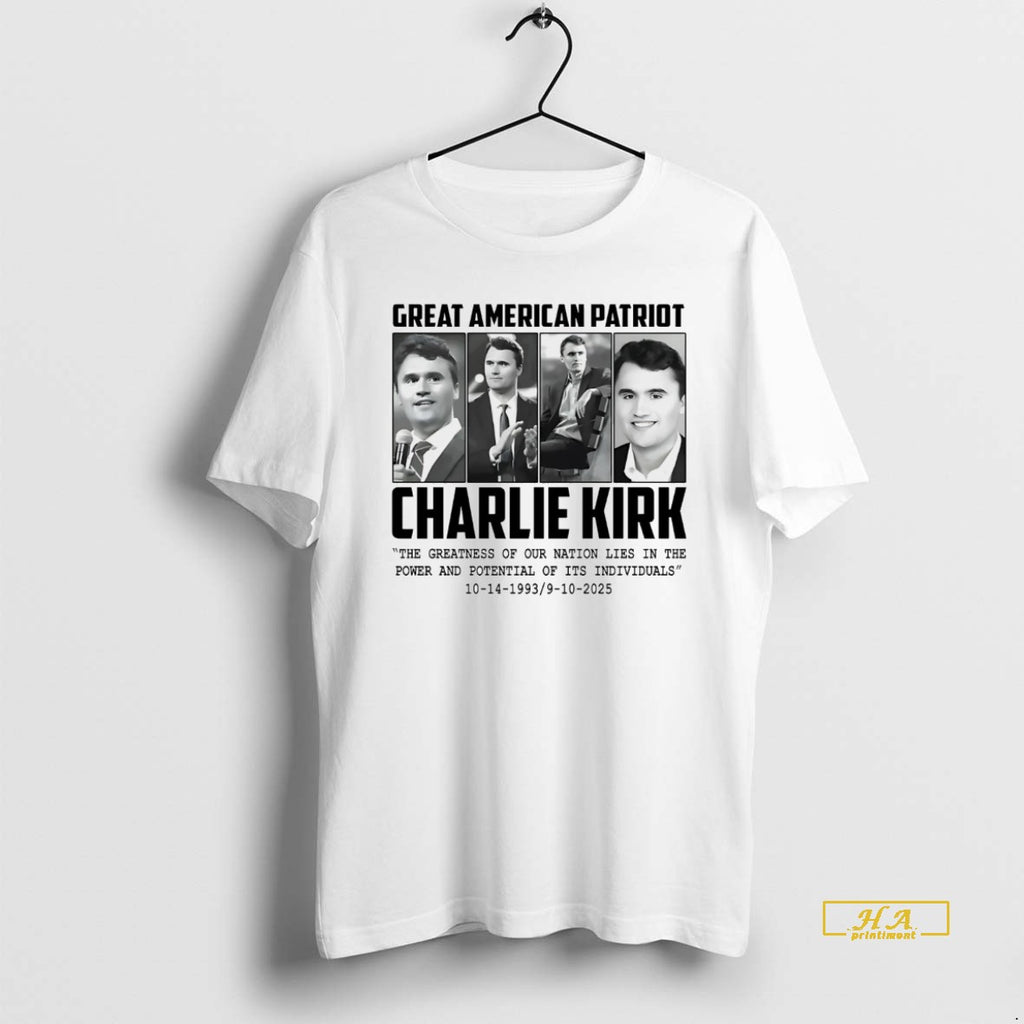 Official Great American Patriot Charlie Kirk White