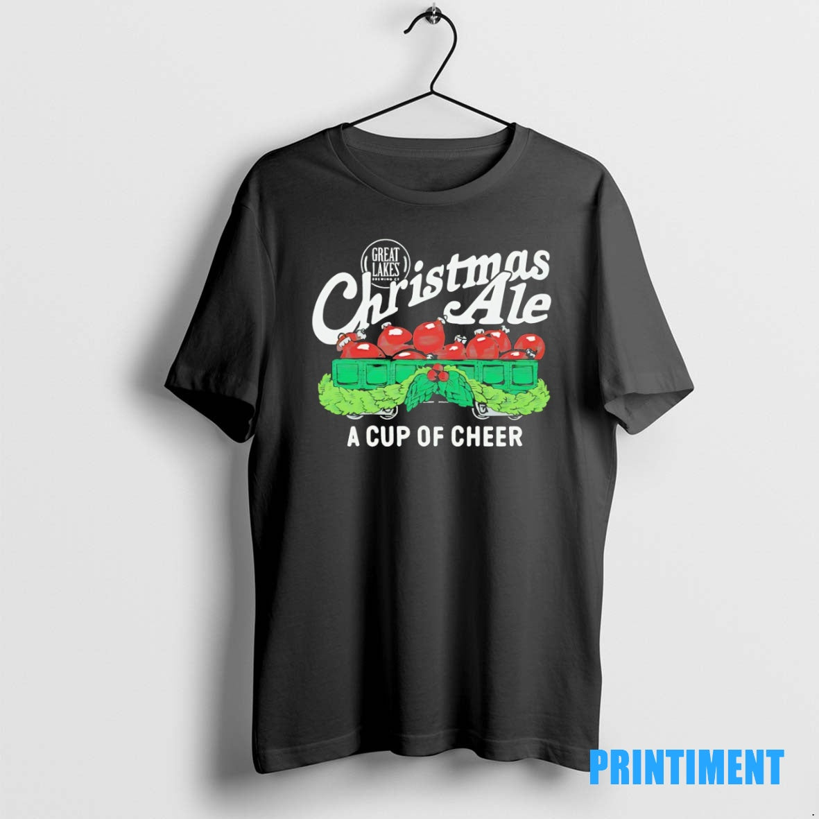 Official Great Lakes Brewing Co Christmas Ale 2025 A Cup Of Cheer Tee Sweater