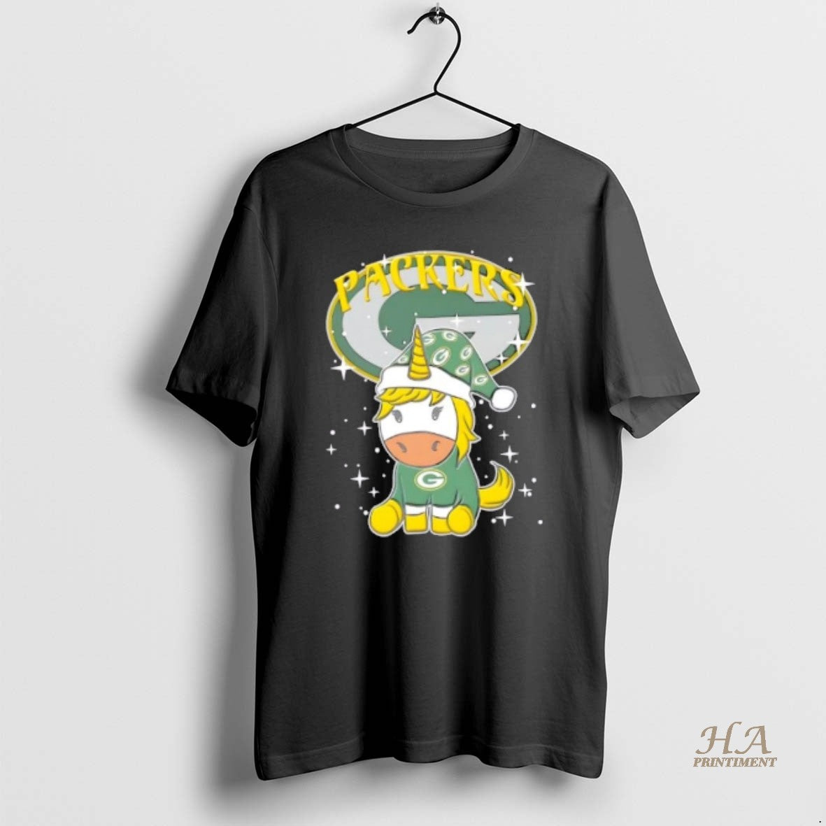 Official Green Bay Packers Football X Unicorn Merry Christmas